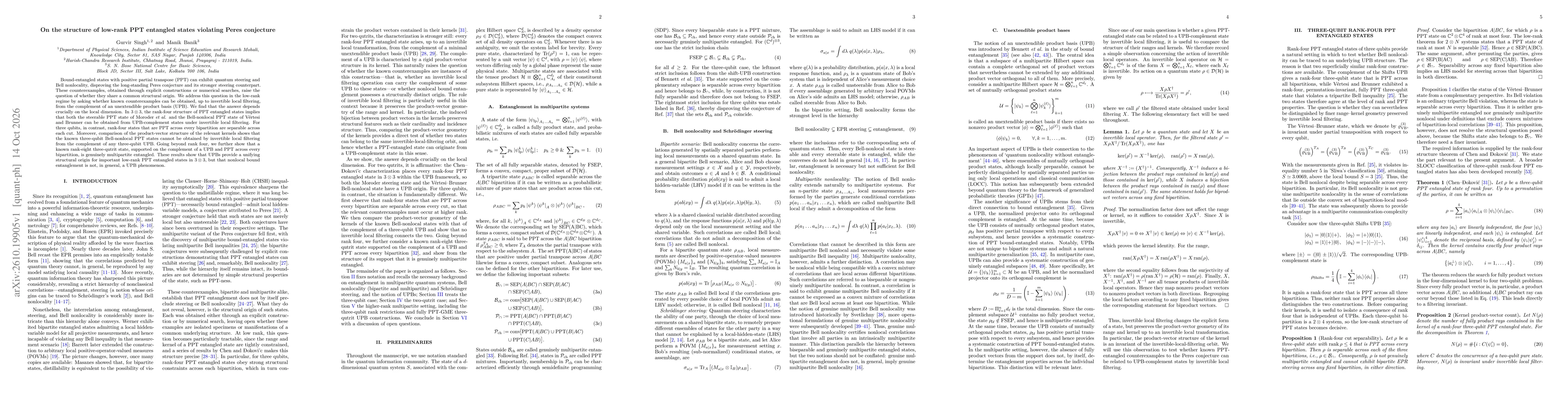 Thumbnail for On the structure of low-rank PPT entangled states violating Peres conjecture