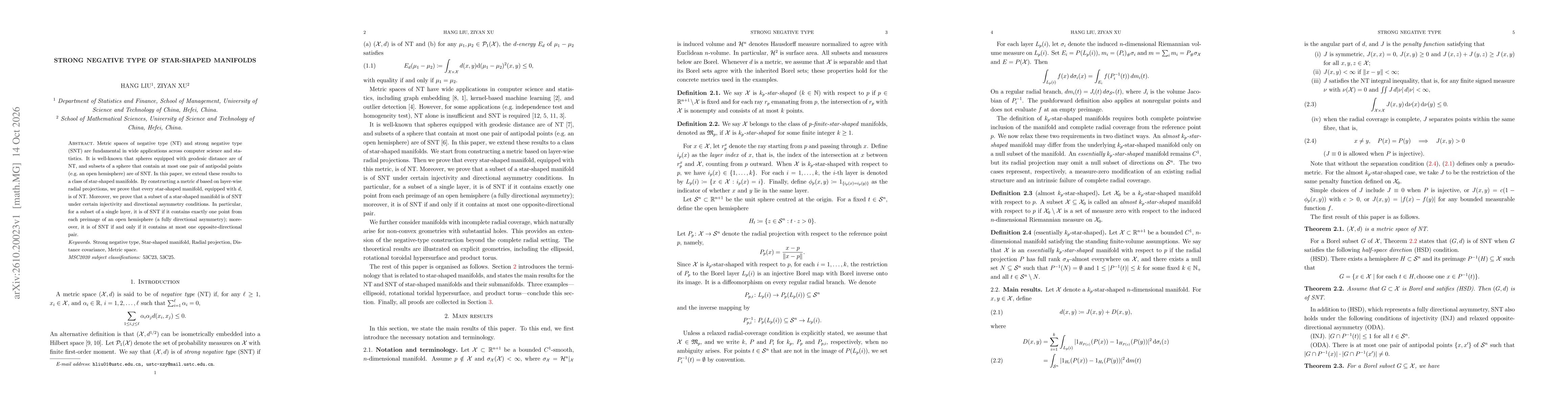 Thumbnail for Strong Negative Type of Star-shaped Manifolds