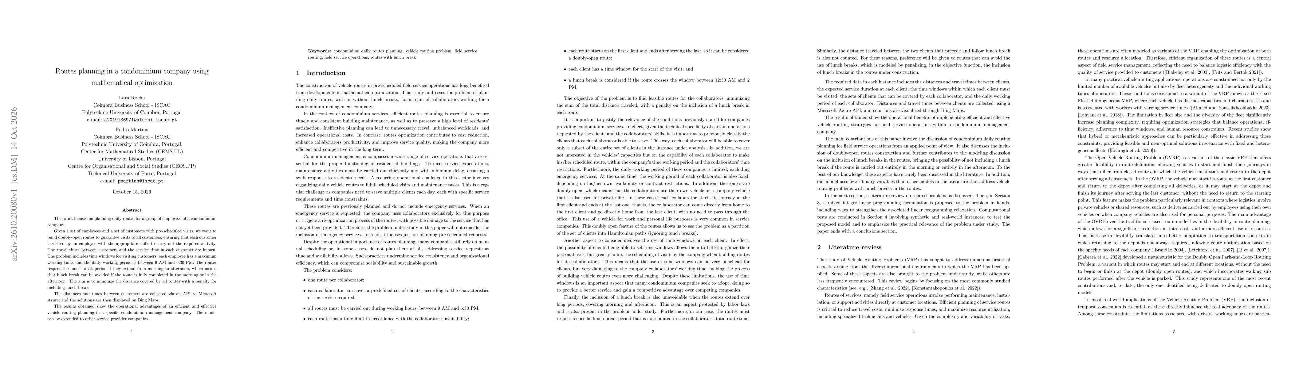 Thumbnail for Routes planning in a condominium company using mathematical optimization