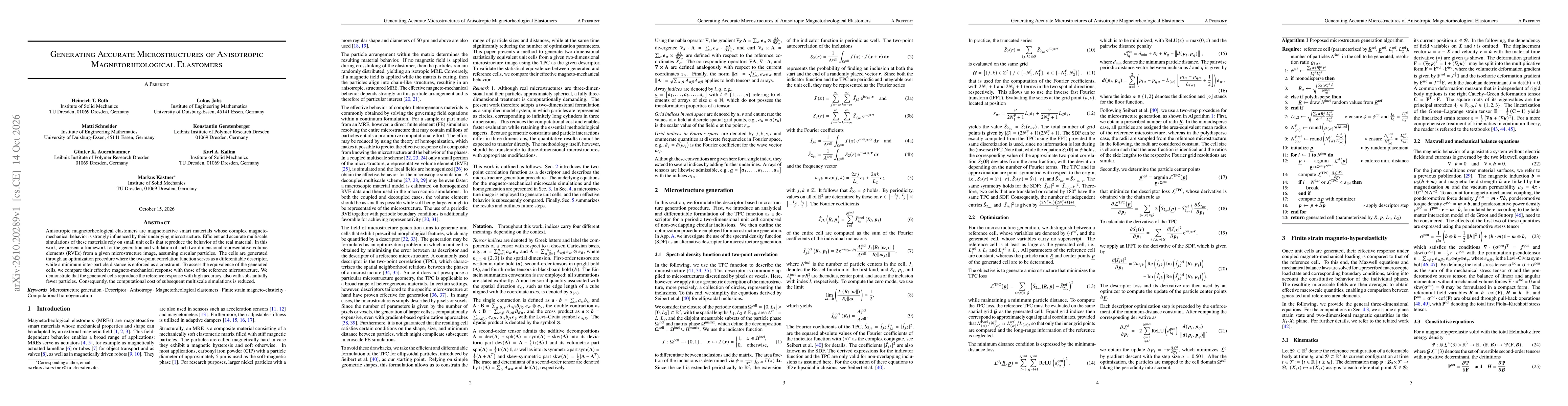 Thumbnail for Generating Accurate Microstructures of Anisotropic Magnetorheological Elastomers