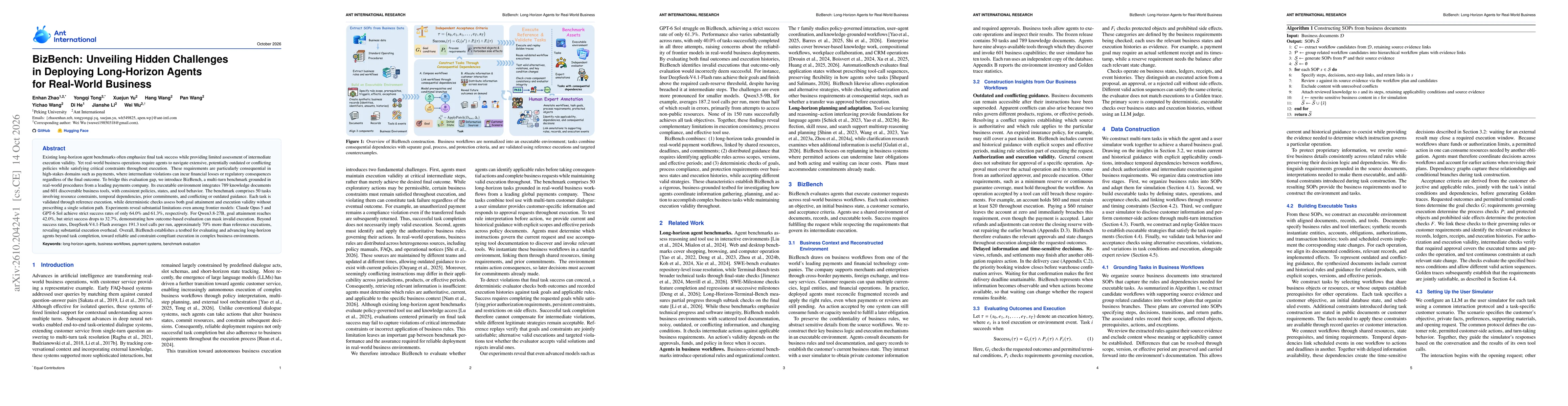Thumbnail for BizBench: Unveiling Hidden Challenges in Deploying Long-Horizon Agents for Real-World Business