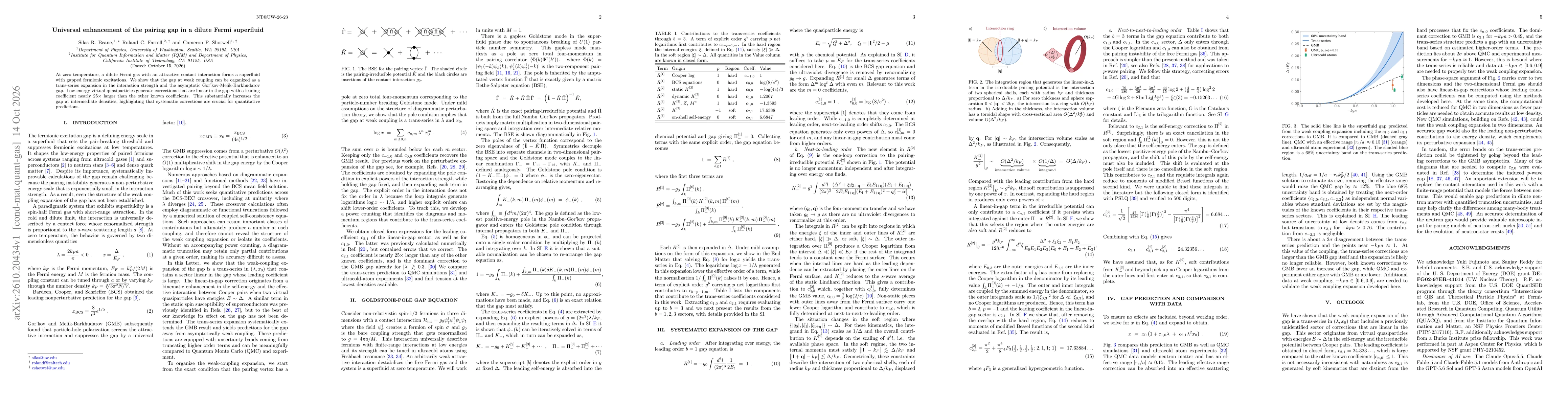 Thumbnail for Universal enhancement of the pairing gap in a dilute Fermi superfluid