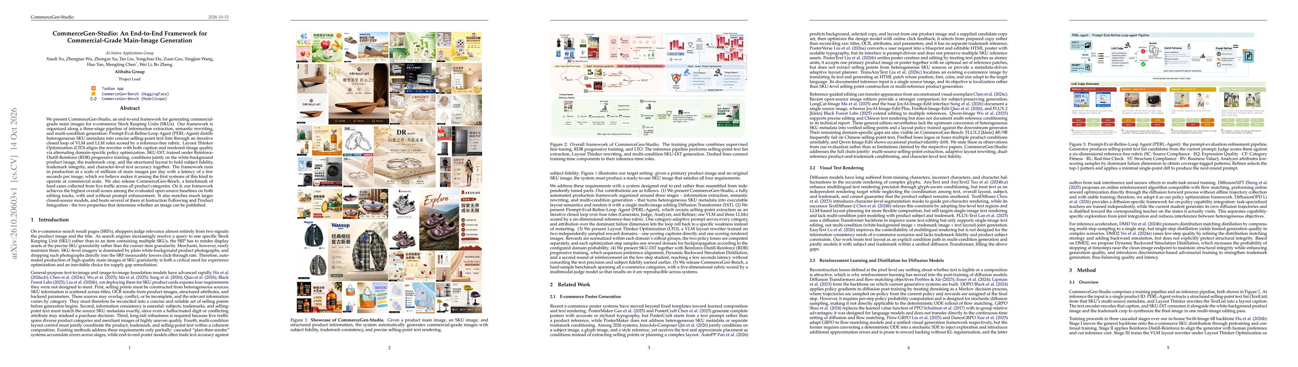 Thumbnail for CommerceGen-Studio: An End-to-End Framework for Commercial-Grade Main-Image Generation
