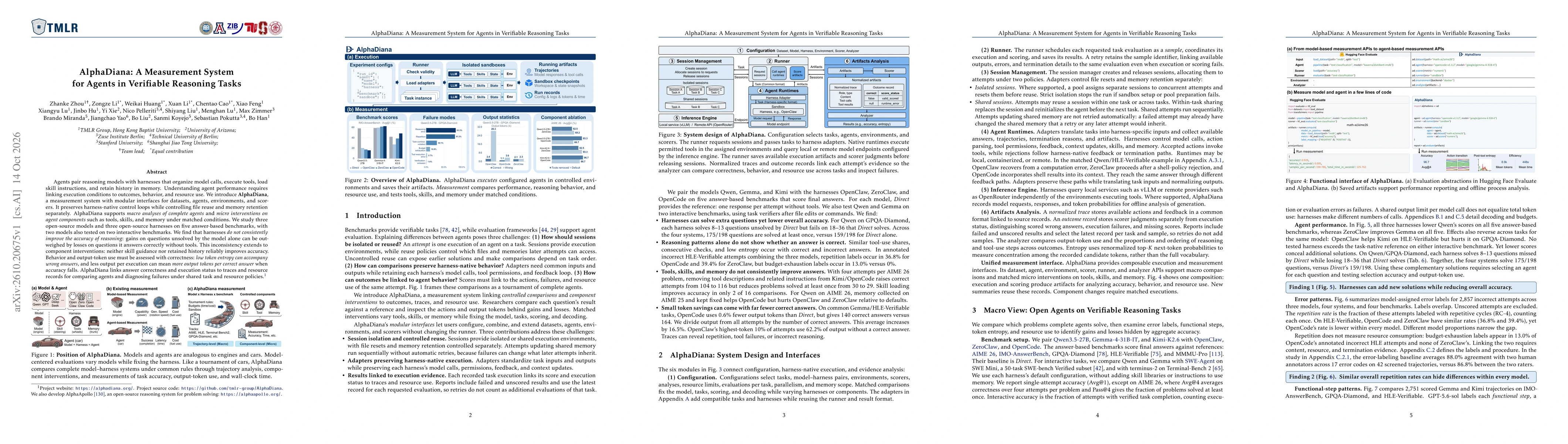 Thumbnail for AlphaDiana: A Measurement System for Agents in Verifiable Reasoning Tasks