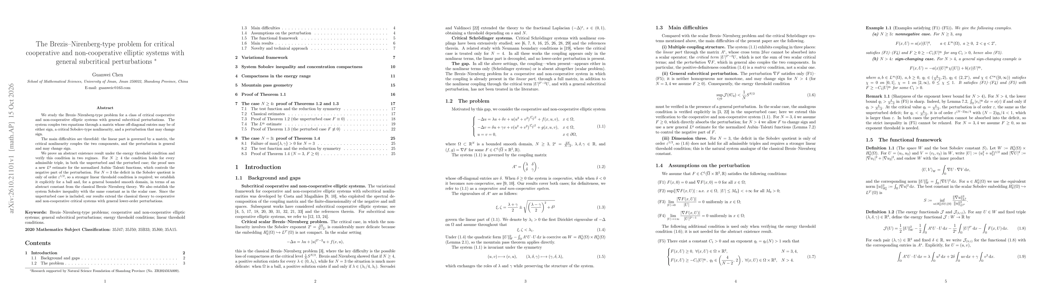 Thumbnail for The Brezis-Nirenberg-type problem for critical cooperative and non-cooperative elliptic systems with general subcritical perturbations
