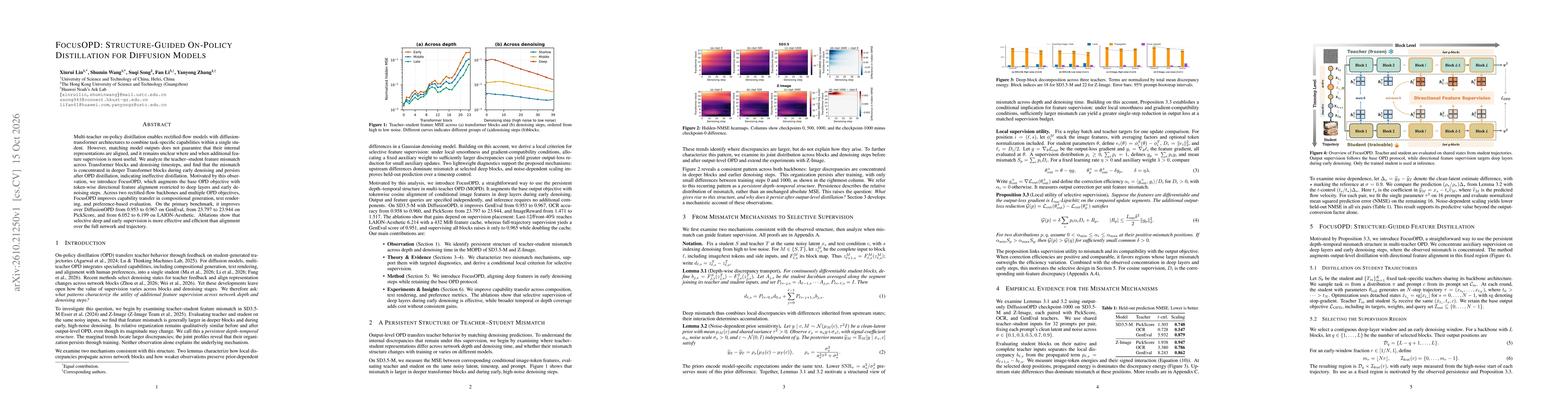 Thumbnail for FocusOPD: Structure-Guided On-Policy Distillation for Diffusion Models