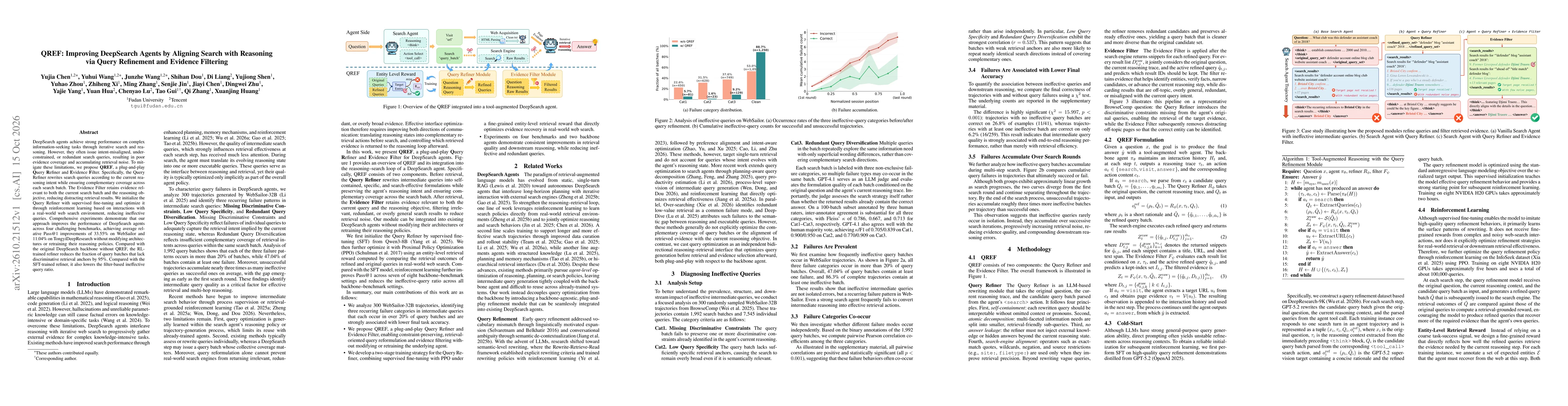 Thumbnail for QREF: Improving DeepSearch Agents by Aligning Search with Reasoning via Query Refinement and Evidence Filtering