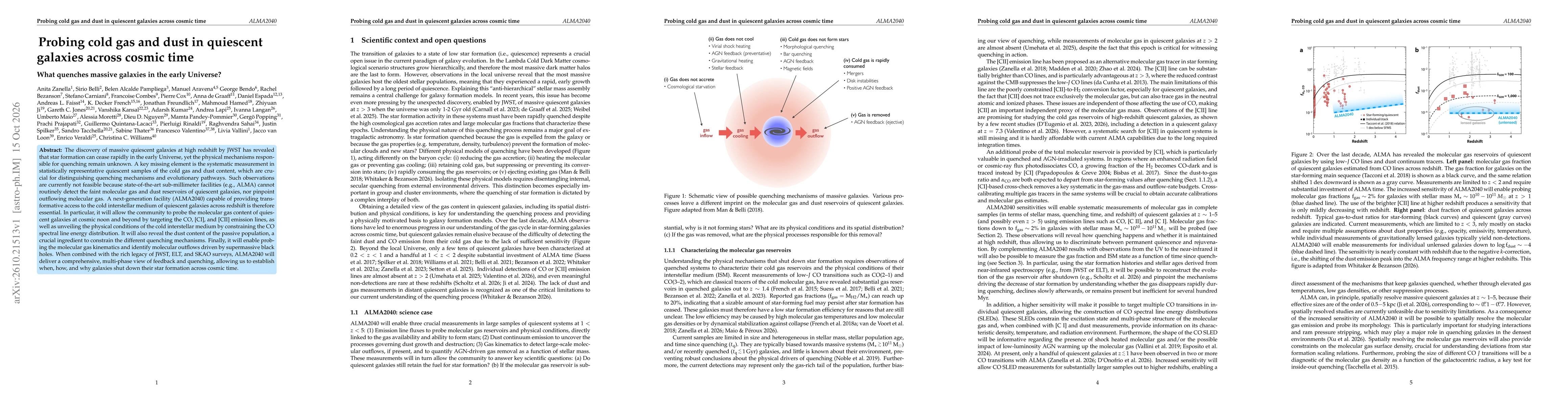 Thumbnail for Probing cold gas and dust in quiescent galaxies across cosmic time