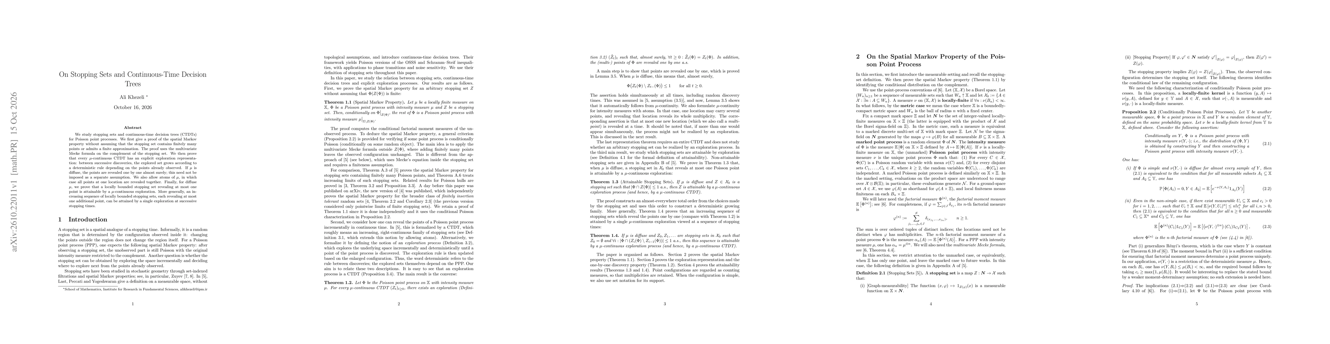 Thumbnail for On Stopping Sets and Continuous-Time Decision Trees