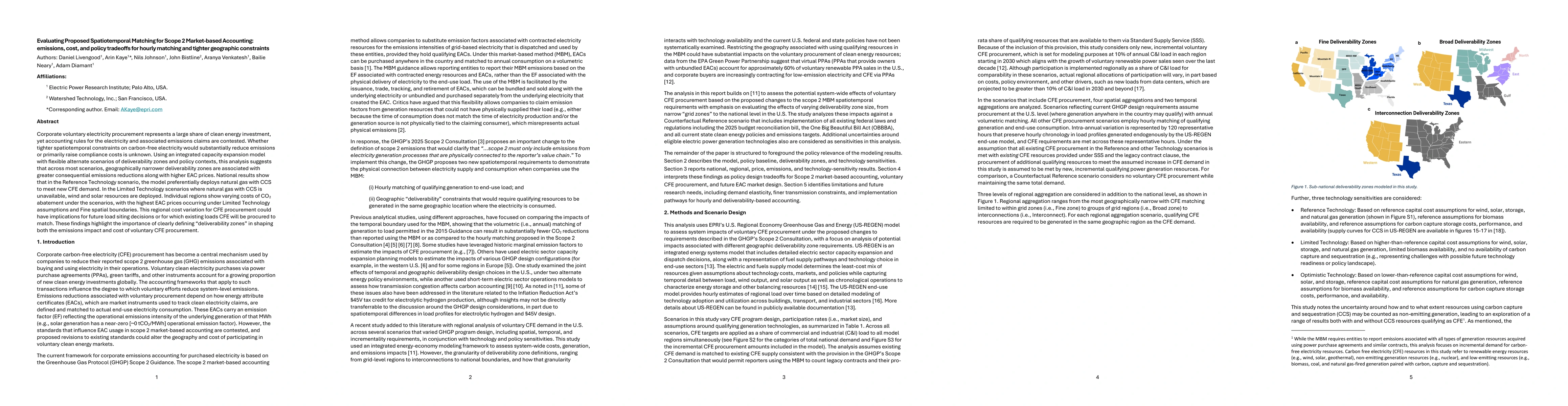 Thumbnail for Evaluating Proposed Spatiotemporal Matching for Scope 2 Market-based Accounting: emissions, cost, and policy tradeoffs for hourly matching and tighter geographic constraints