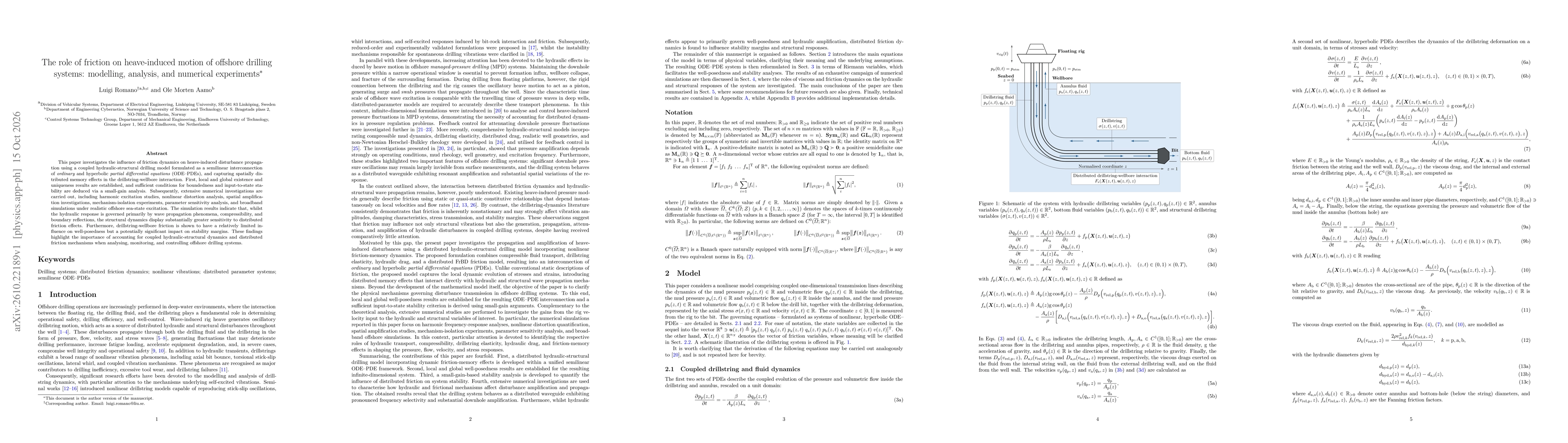 Thumbnail for The role of friction on heave-induced motion of offshore drilling systems: modelling, analysis, and numerical experiments