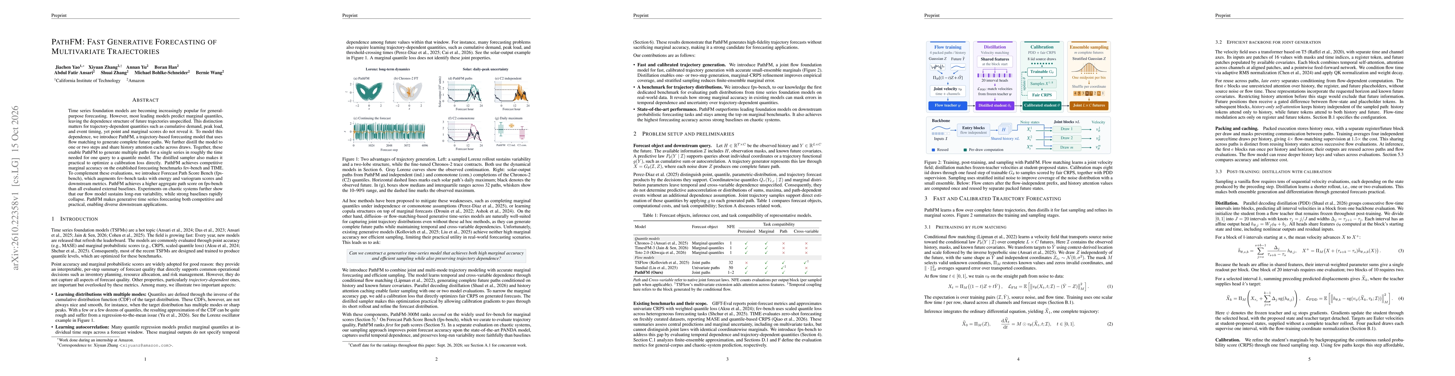 Thumbnail for PathFM: Fast Generative Forecasting of Multivariate Trajectories