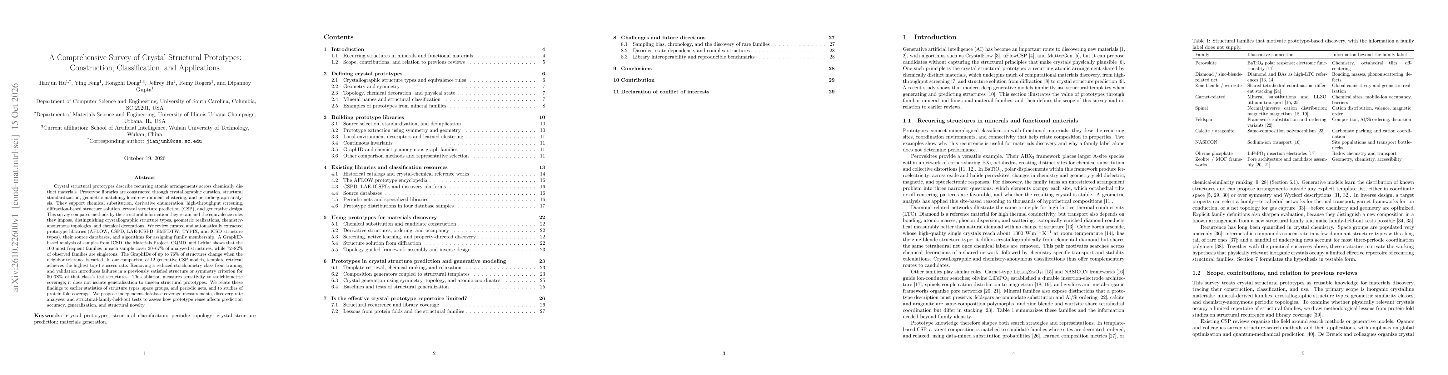 Thumbnail for A Comprehensive Survey of Crystal Structural Prototypes: Construction, Classification, and Applications