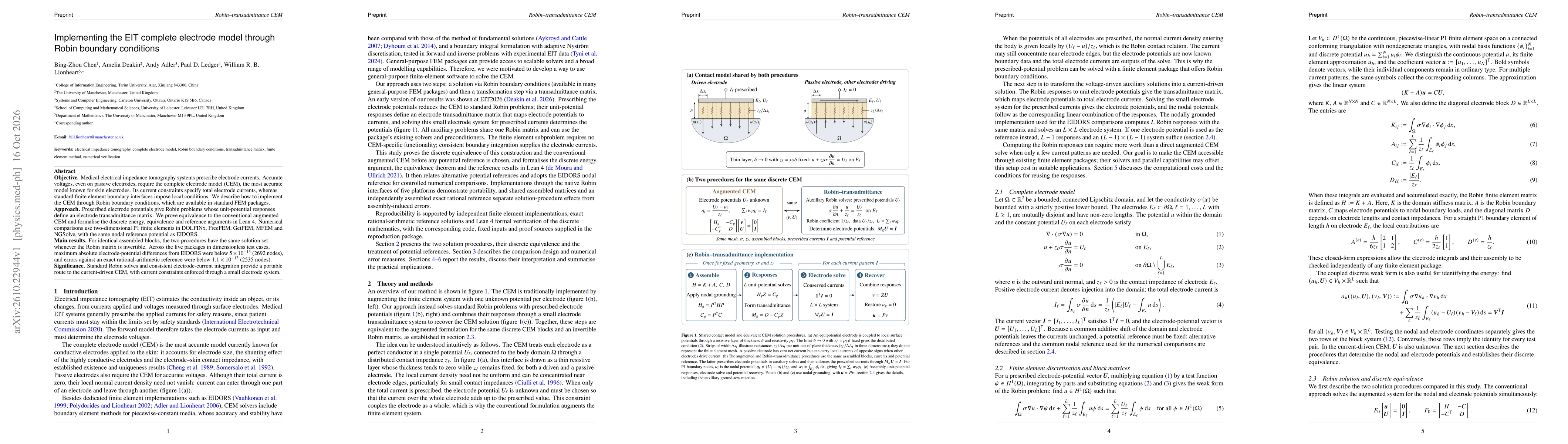 Thumbnail for Implementing the EIT complete electrode model through Robin boundary conditions