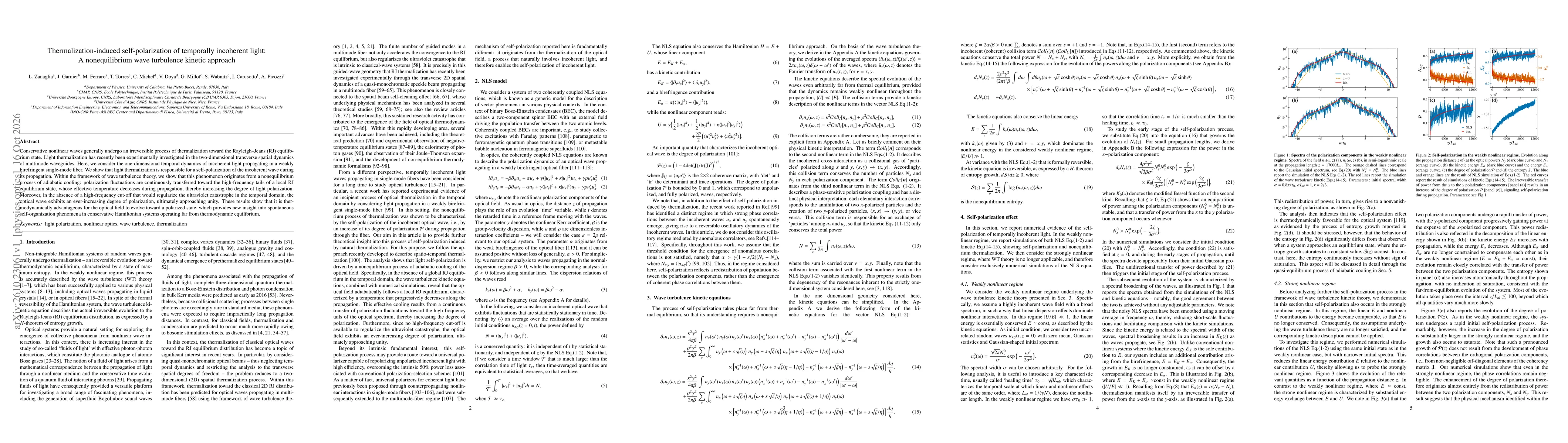 Thumbnail for Thermalization-induced self-polarization of temporally incoherent light: A nonequilibrium wave turbulence kinetic approach