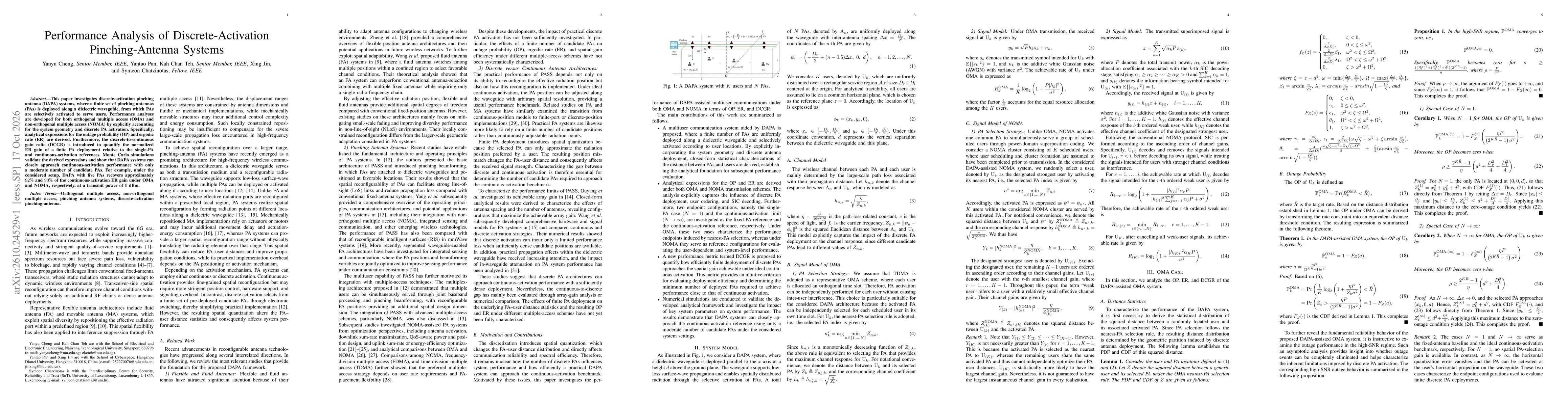 Thumbnail for Performance Analysis of Discrete-Activation Pinching-Antenna Systems