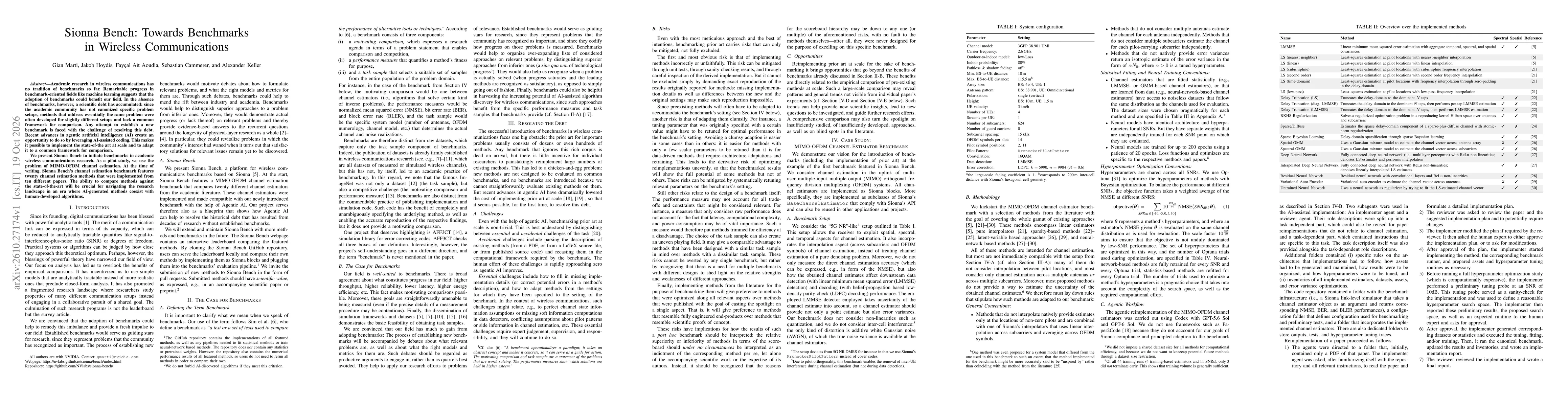 Thumbnail for Sionna Bench: Towards Benchmarks in Wireless Communications