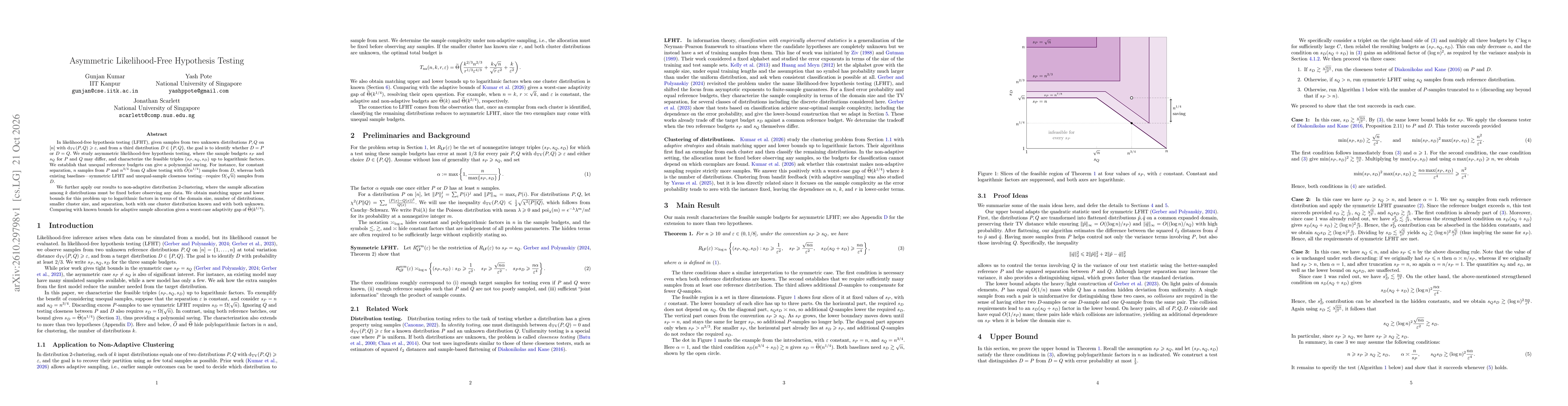 Thumbnail for Asymmetric Likelihood-Free Hypothesis Testing