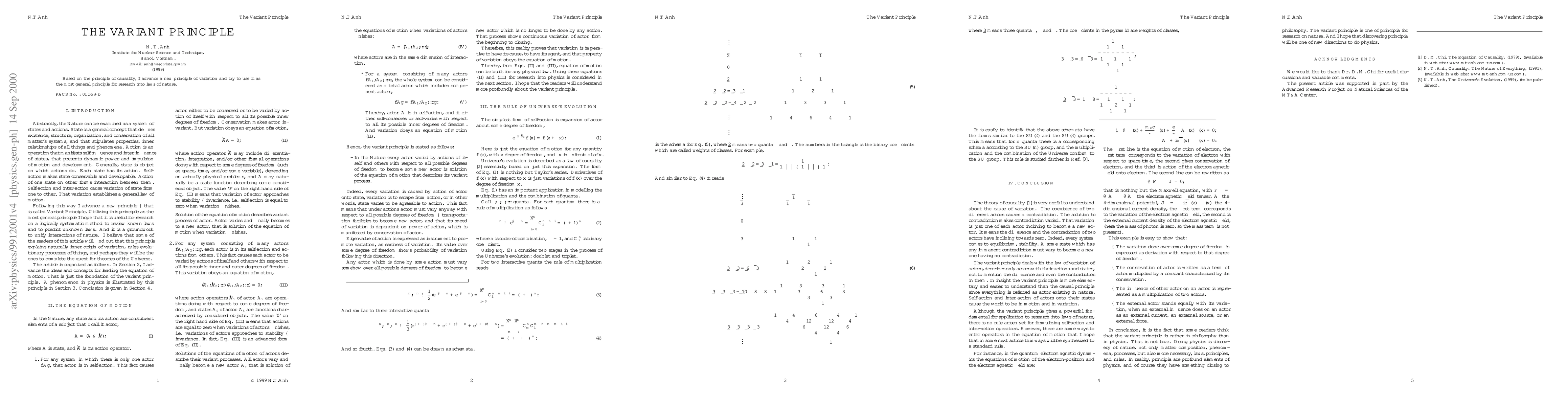 Thumbnail for The Variant Principle