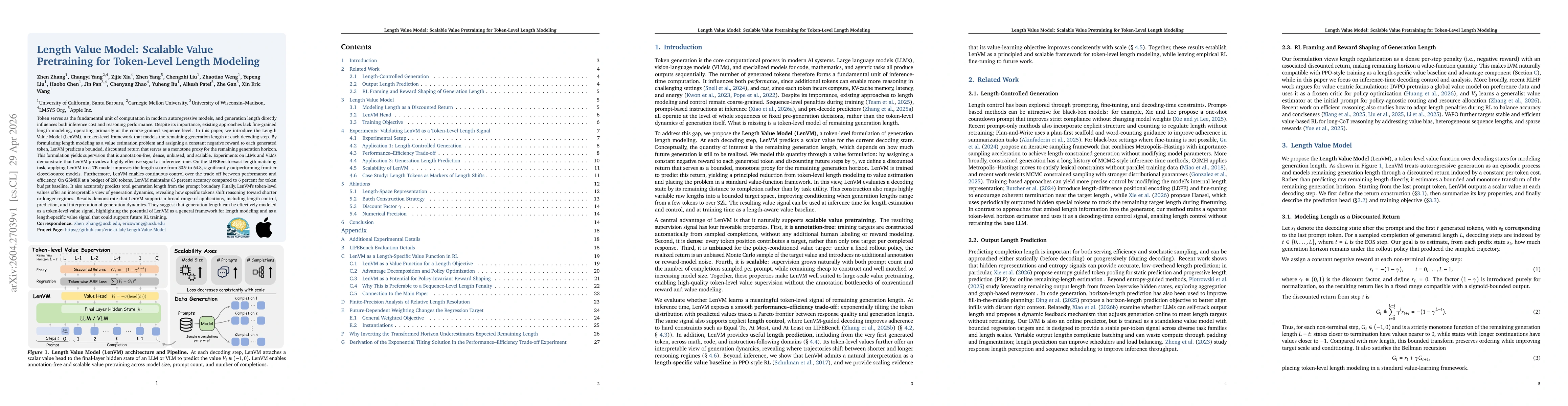 Thumbnail for Length Value Model: Scalable Value Pretraining for Token-Level Length Modeling