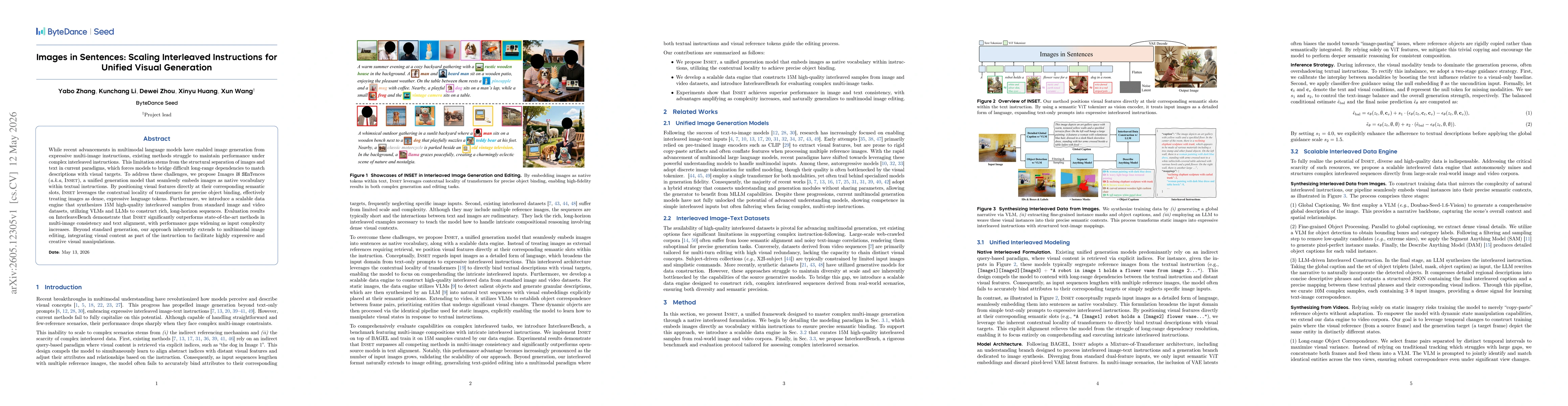 Thumbnail for Images in Sentences: Scaling Interleaved Instructions for Unified Visual Generation