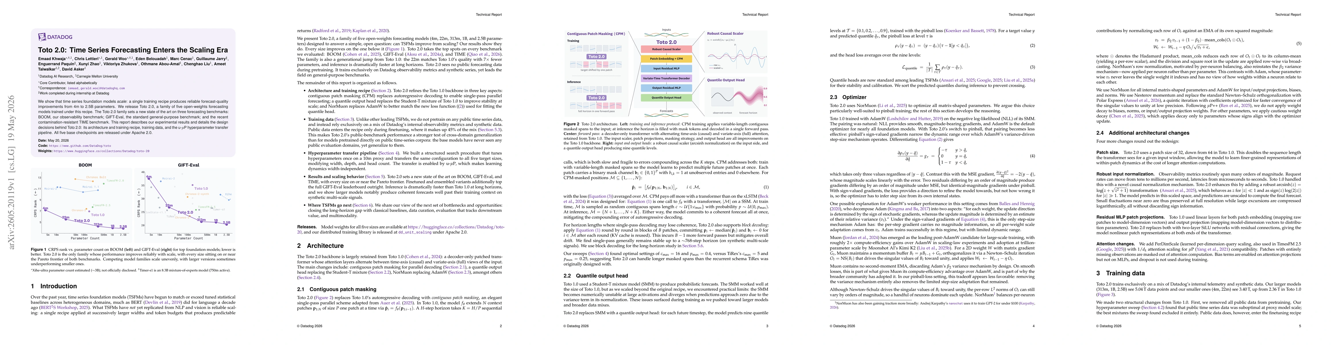 Thumbnail for Toto 2.0: Time Series Forecasting Enters the Scaling Era