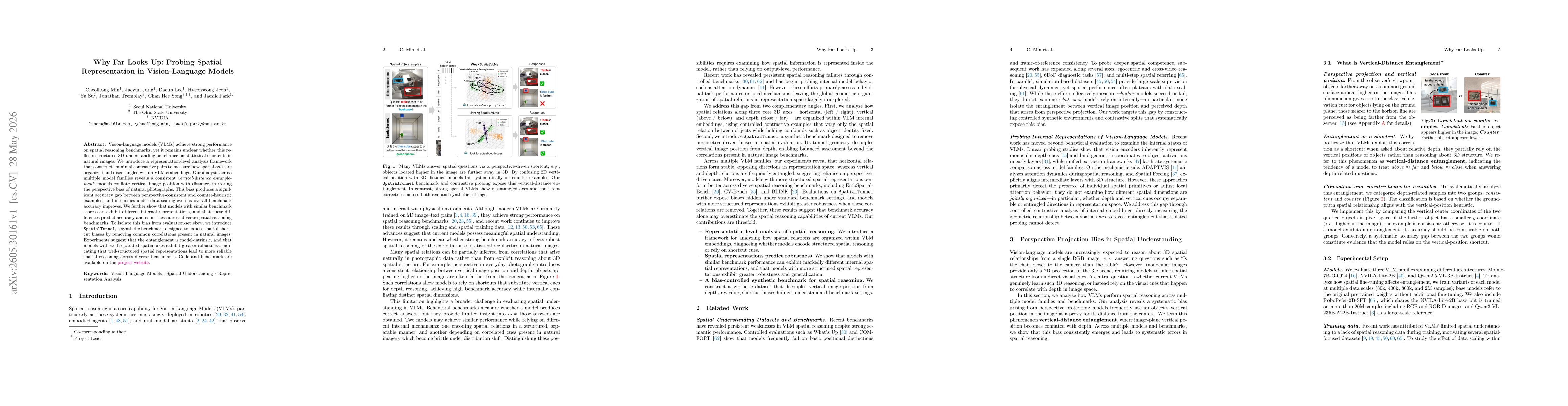 Thumbnail for Why Far Looks Up: Probing Spatial Representation in Vision-Language Models