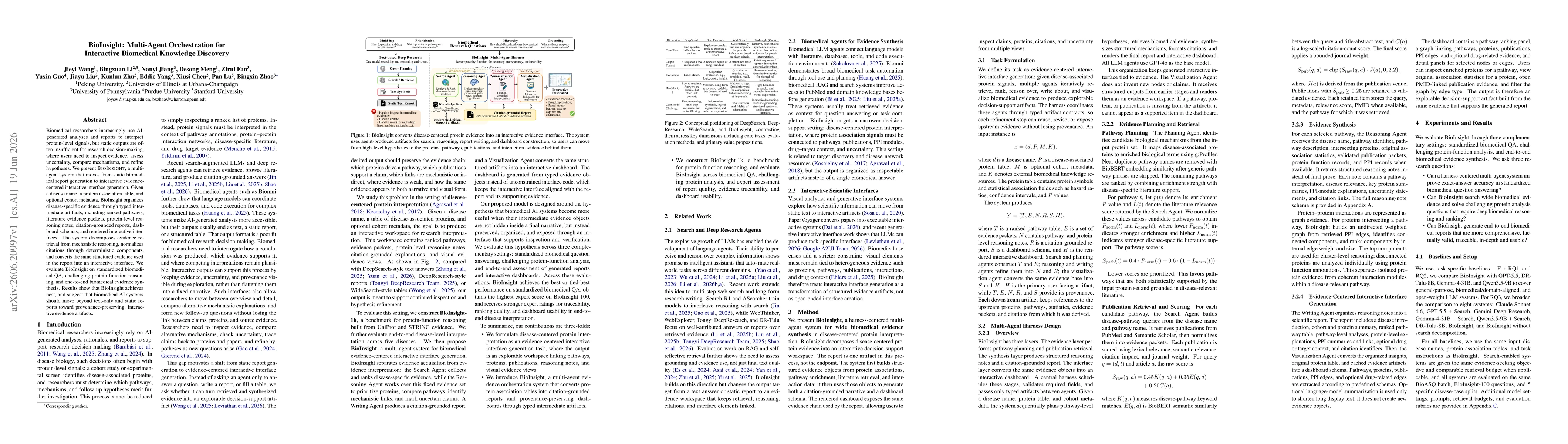 Thumbnail for BioInsight: Multi-Agent Orchestration for Interactive Biomedical Knowledge Discovery