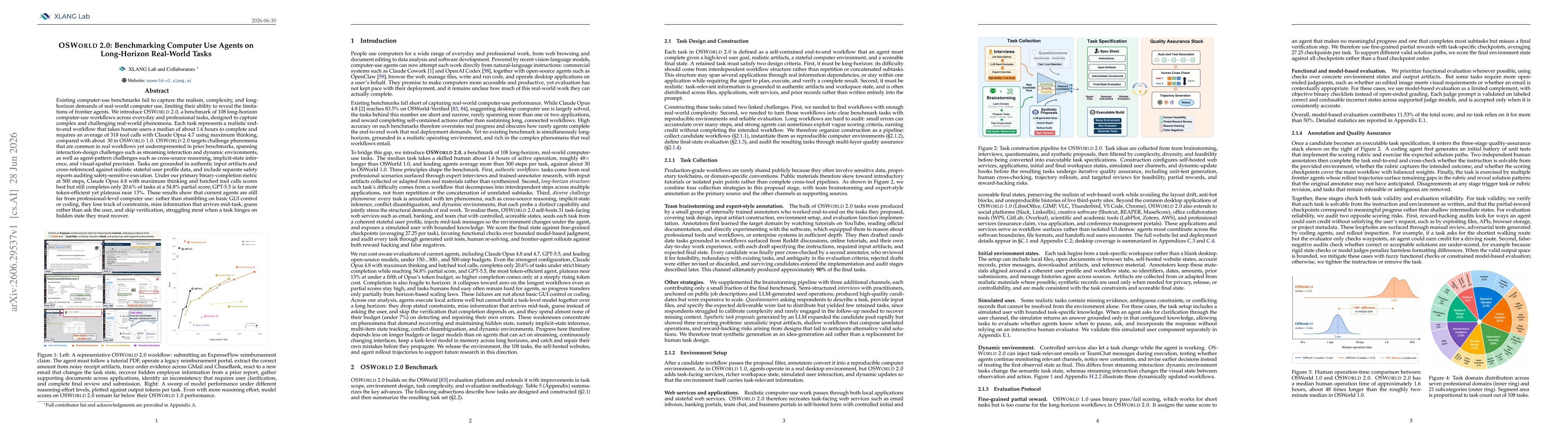 Thumbnail for OSWorld2.0: Benchmarking Computer Use Agents on Long-Horizon Real-World Tasks