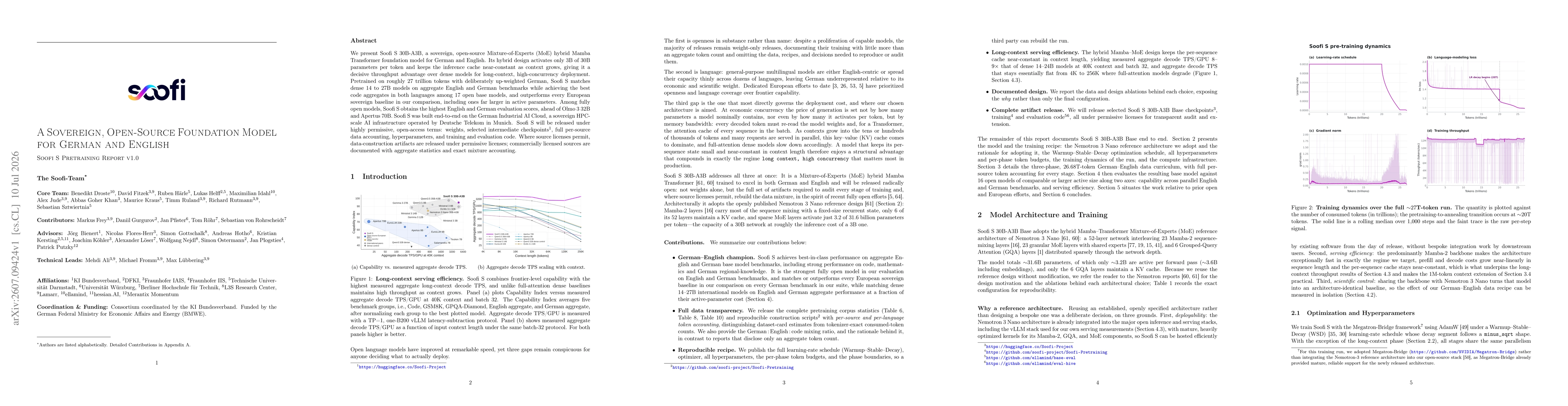 Thumbnail for A Sovereign, Open-Source Foundation Model for German and English