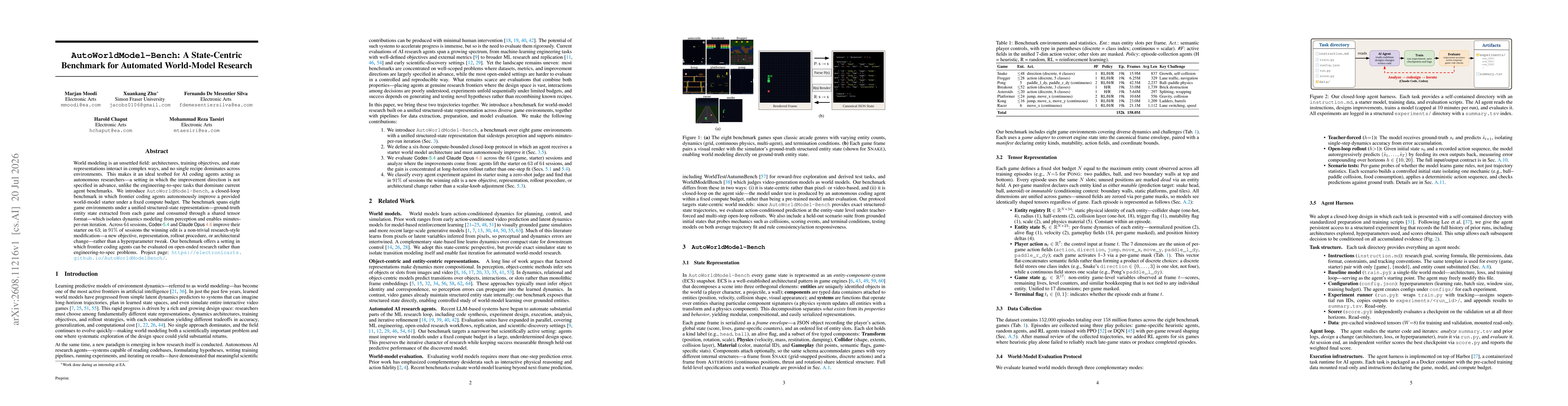 Thumbnail for AutoWorldModel-Bench: A State-Centric Benchmark for Automated World-Model Research