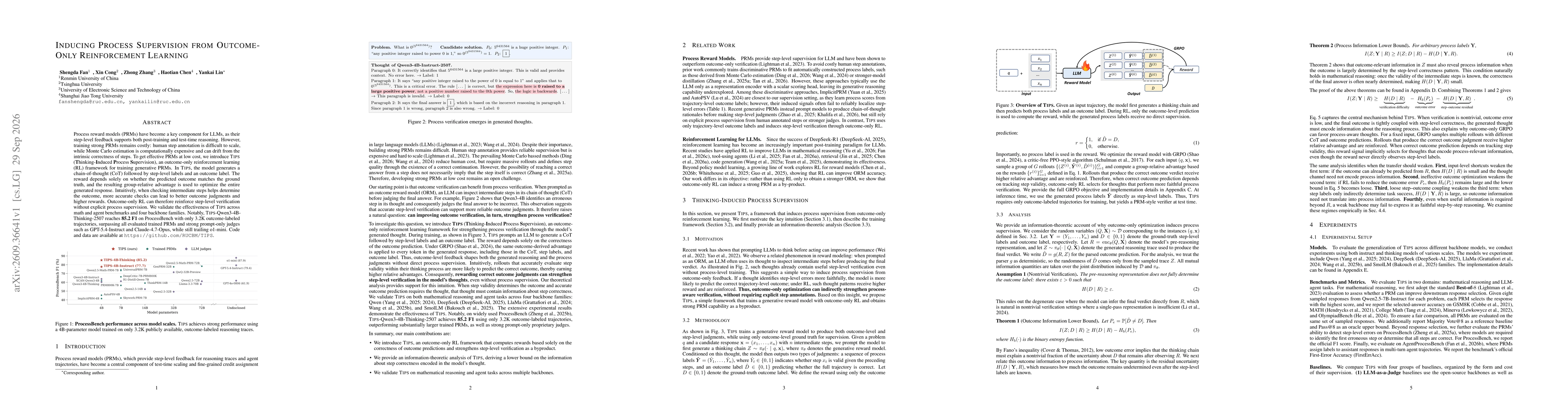 Thumbnail for Inducing Process Supervision from Outcome-Only Reinforcement Learning