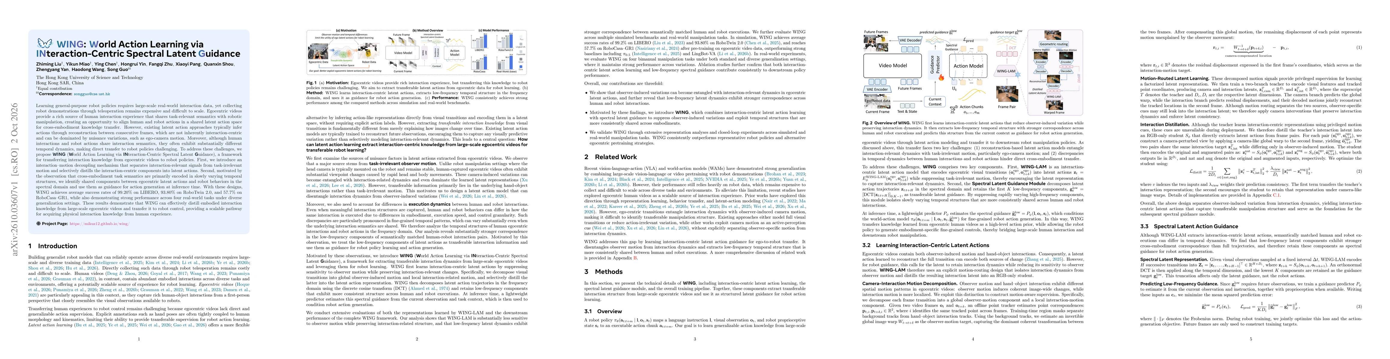 Thumbnail for World Action Learning via Interaction-Centric Spectral Latent Guidance
