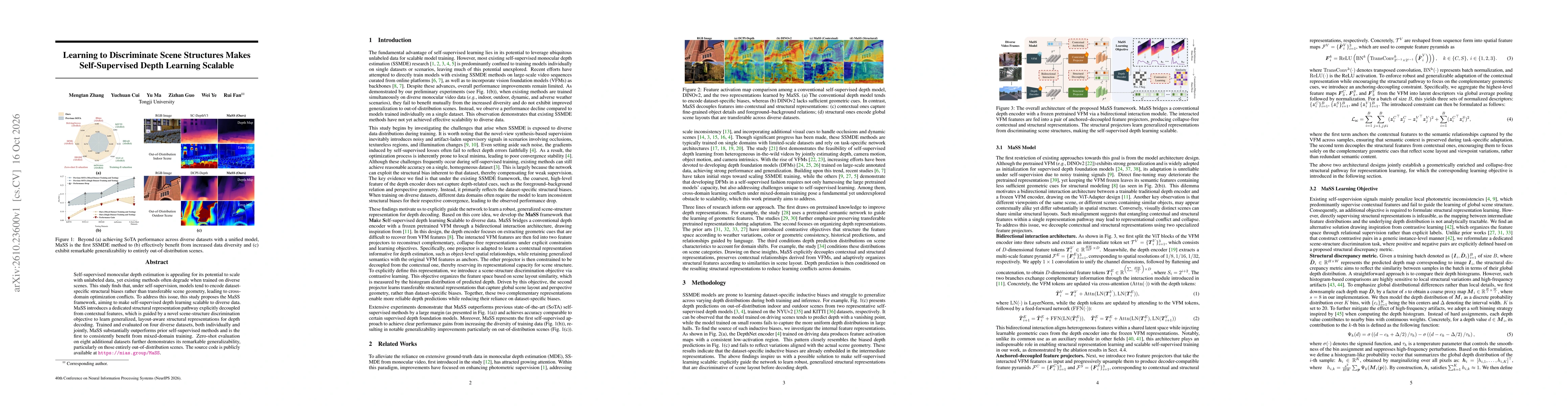 Thumbnail for Learning to Discriminate Scene Structures Makes Self-Supervised Depth Learning Scalable