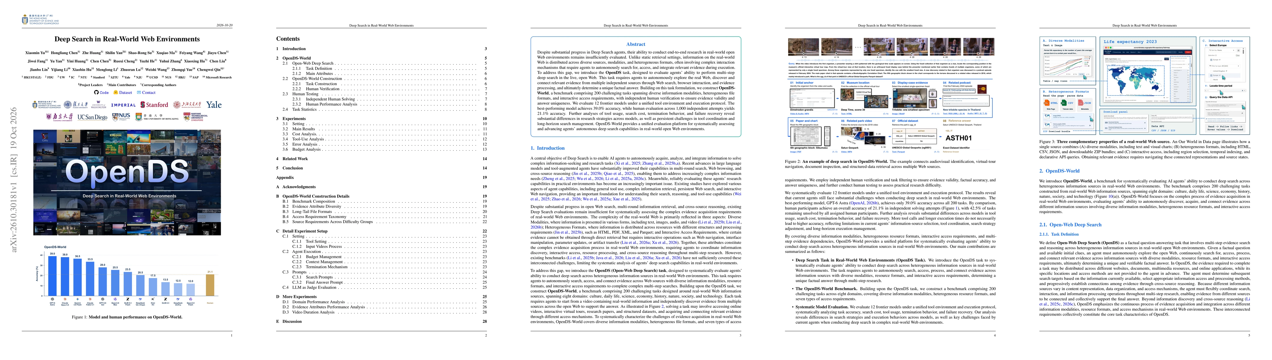Thumbnail for Deep Search in Real-World Web Environments