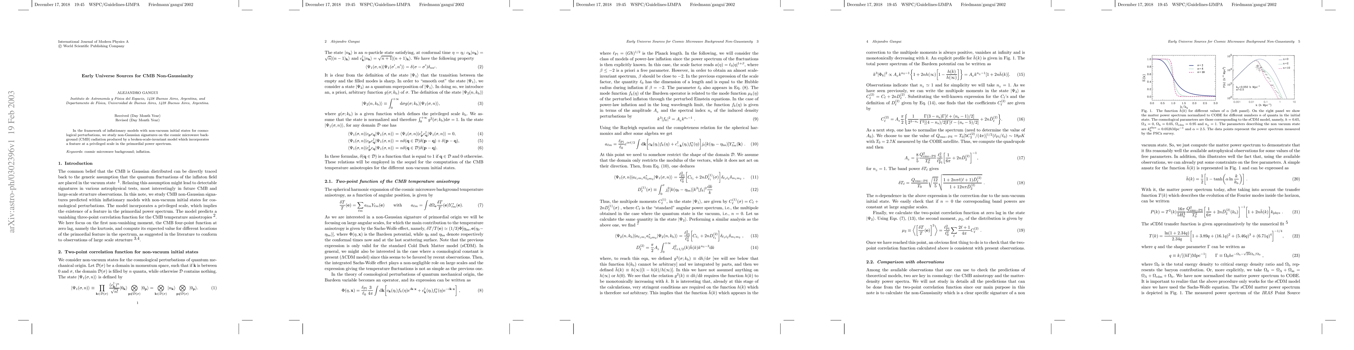 Thumbnail for Early Universe Sources for Cosmic Microwave Background Non-Gaussianity