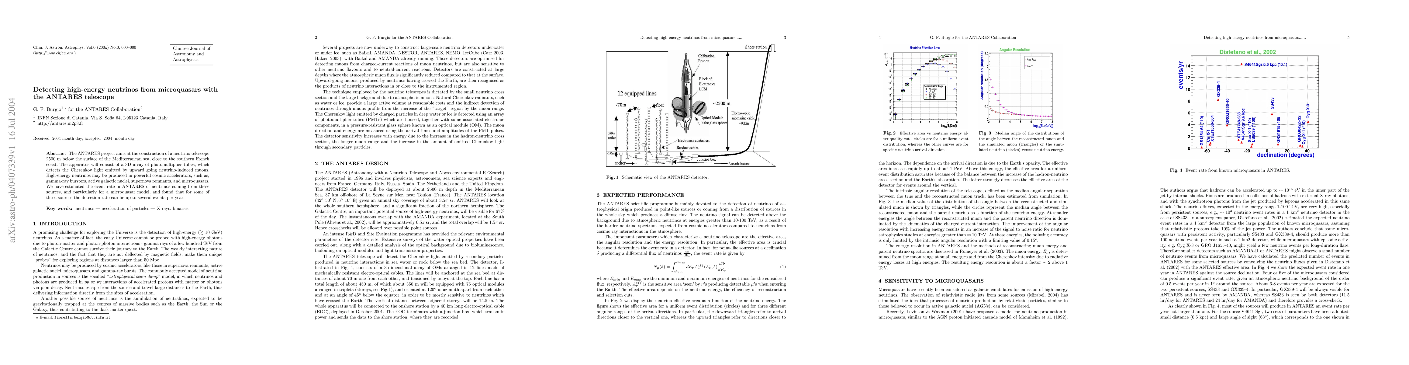 Thumbnail for Detecting high-energy neutrinos from microquasars with the ANTARES
  telescope