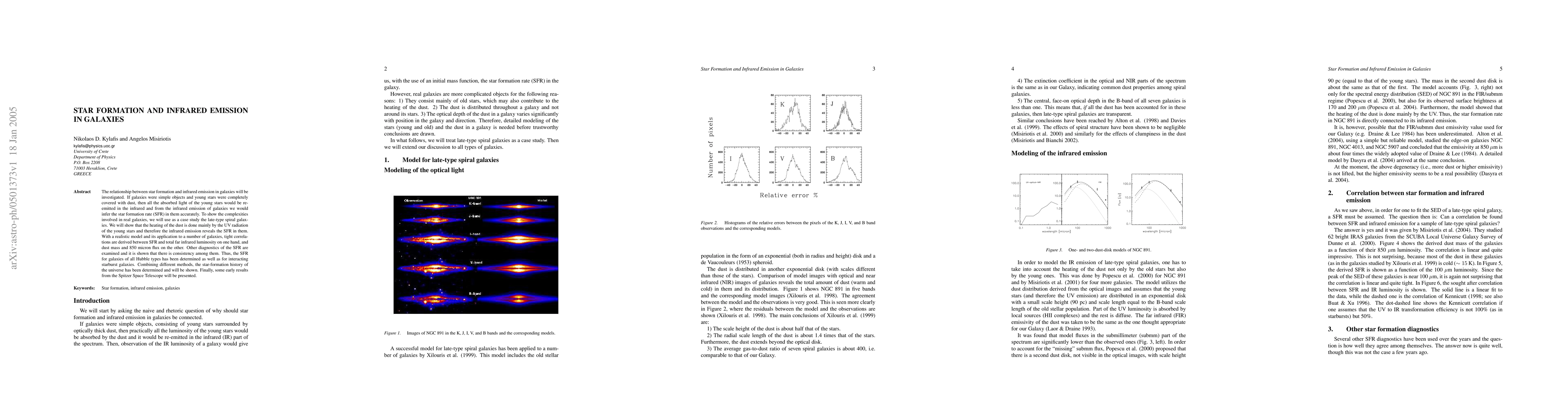 Thumbnail for Star Formation and Infrared Emission in Galaxies