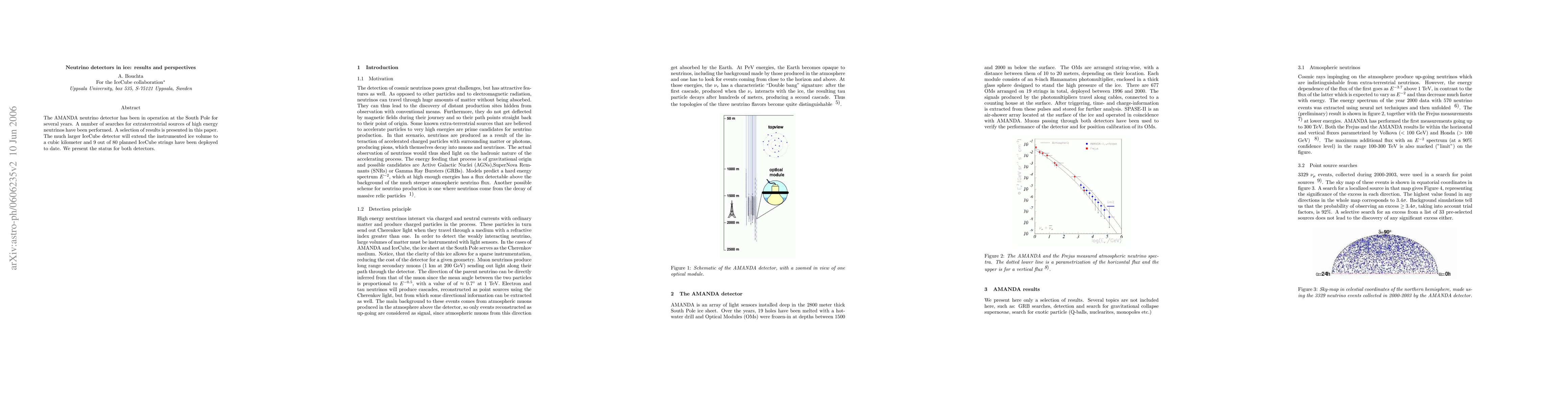 Thumbnail for Neutrino detectors in ice: results and perspectives