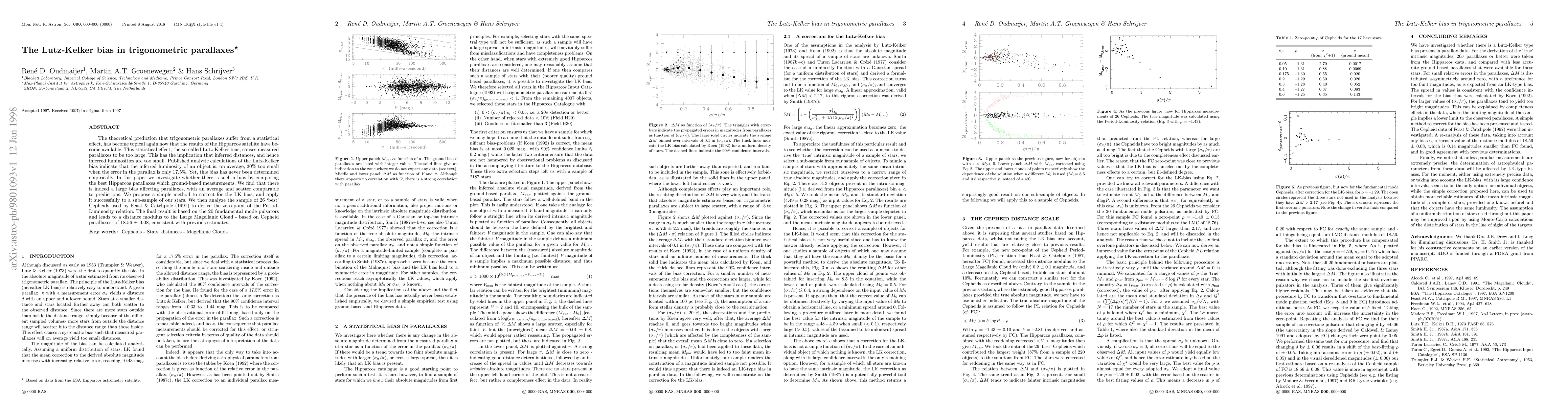 Thumbnail for The Lutz-Kelker bias in trigonometric parallaxes