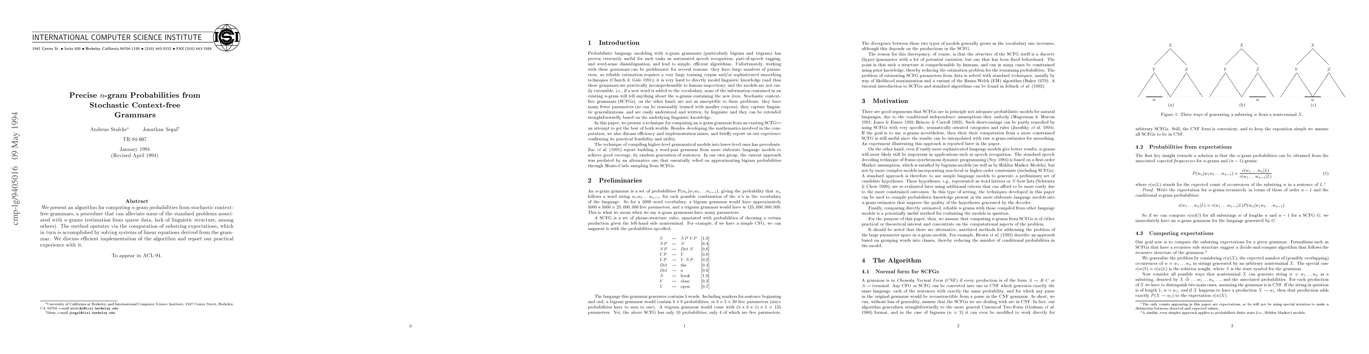 Thumbnail for Precise n-gram Probabilities from Stochastic Context-free Grammars