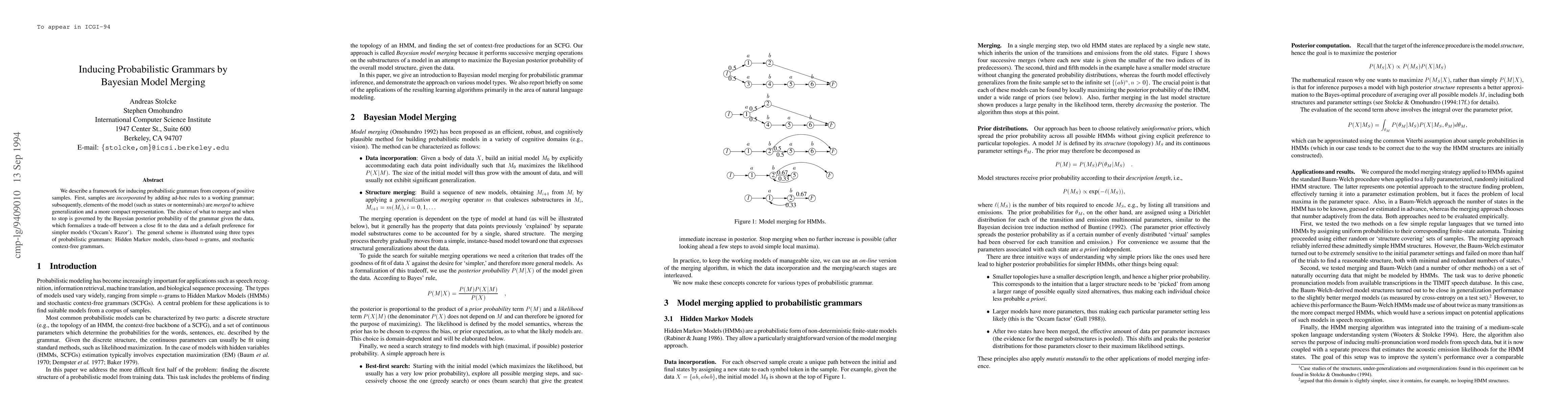 Thumbnail for Inducing Probabilistic Grammars by Bayesian Model Merging