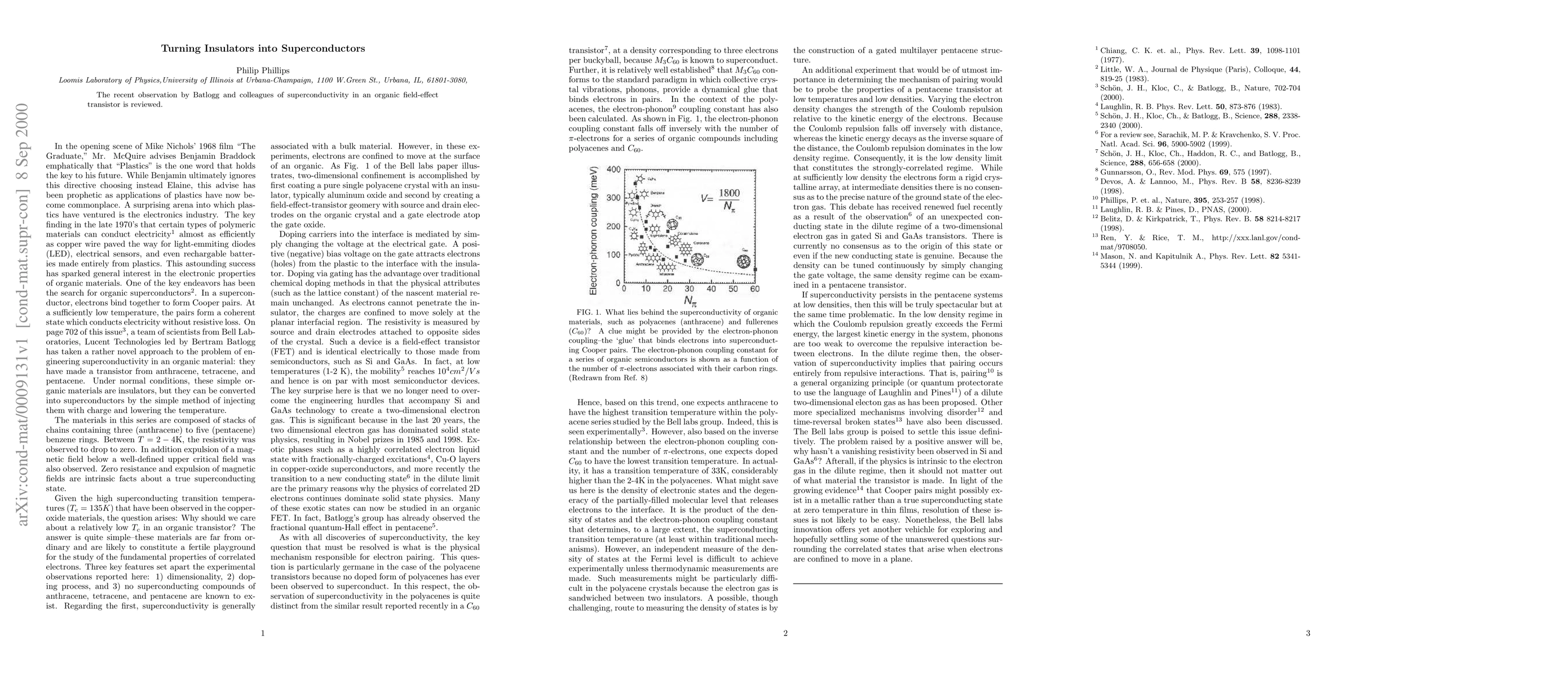 Thumbnail for Turning insulators into superconductors