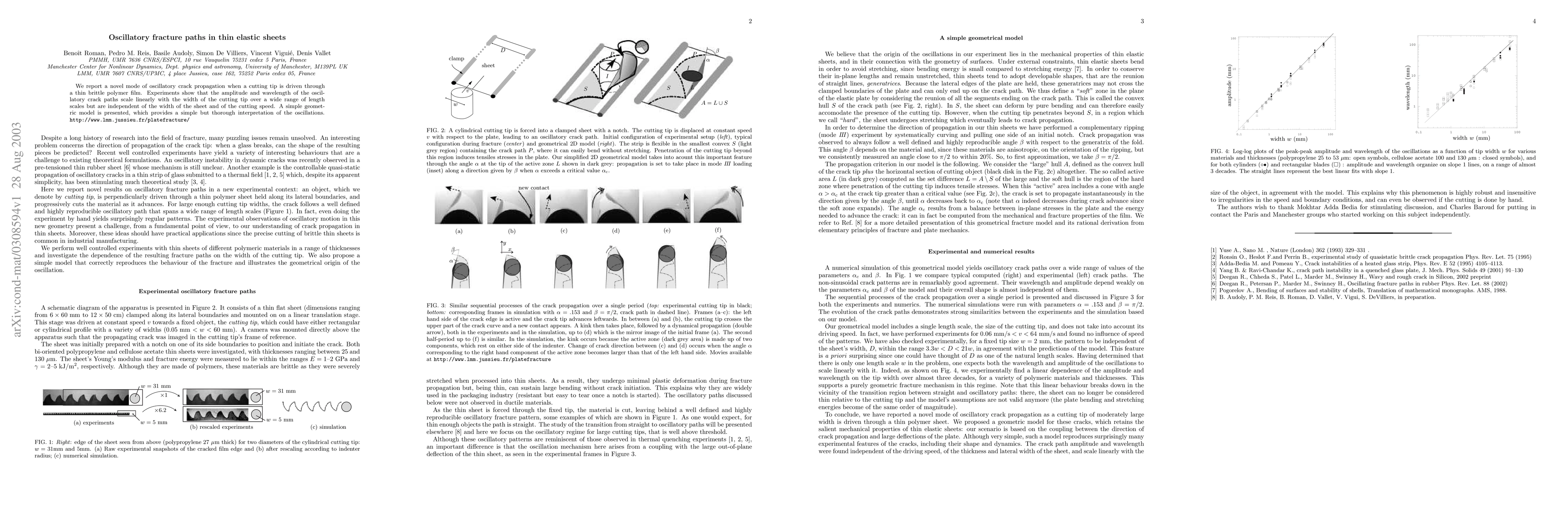 Thumbnail for Oscillatory fracture path in thin elastic sheet