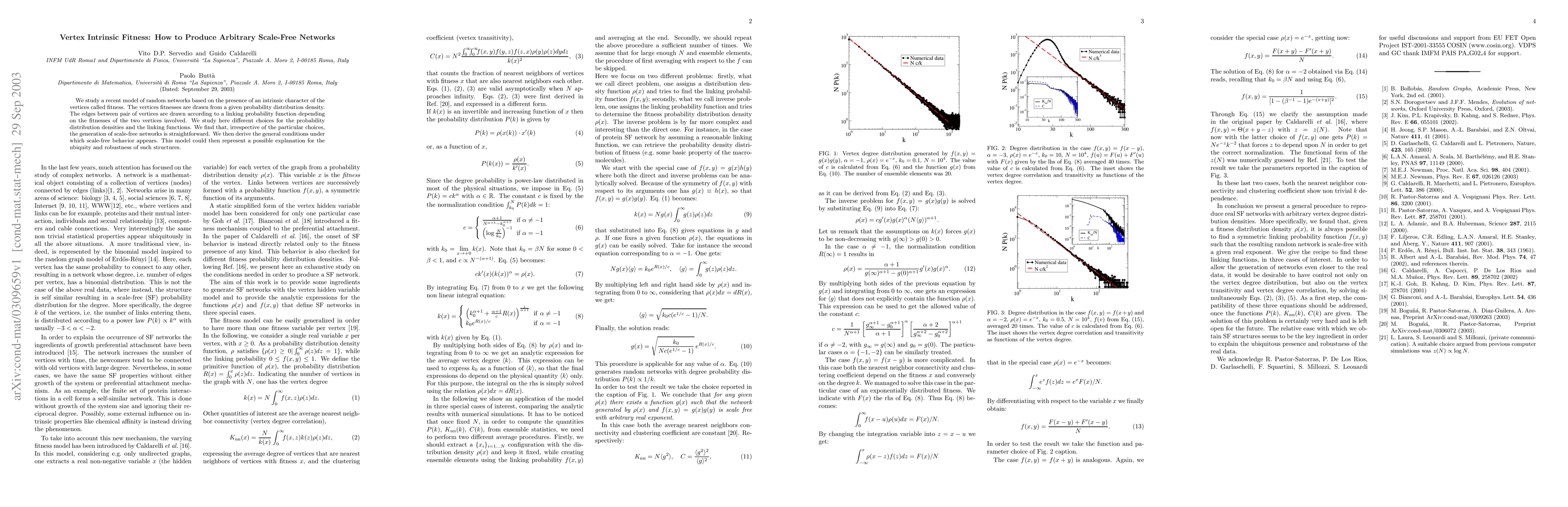 Thumbnail for Vertex Intrinsic Fitness: How to Produce Arbitrary Scale-Free Networks