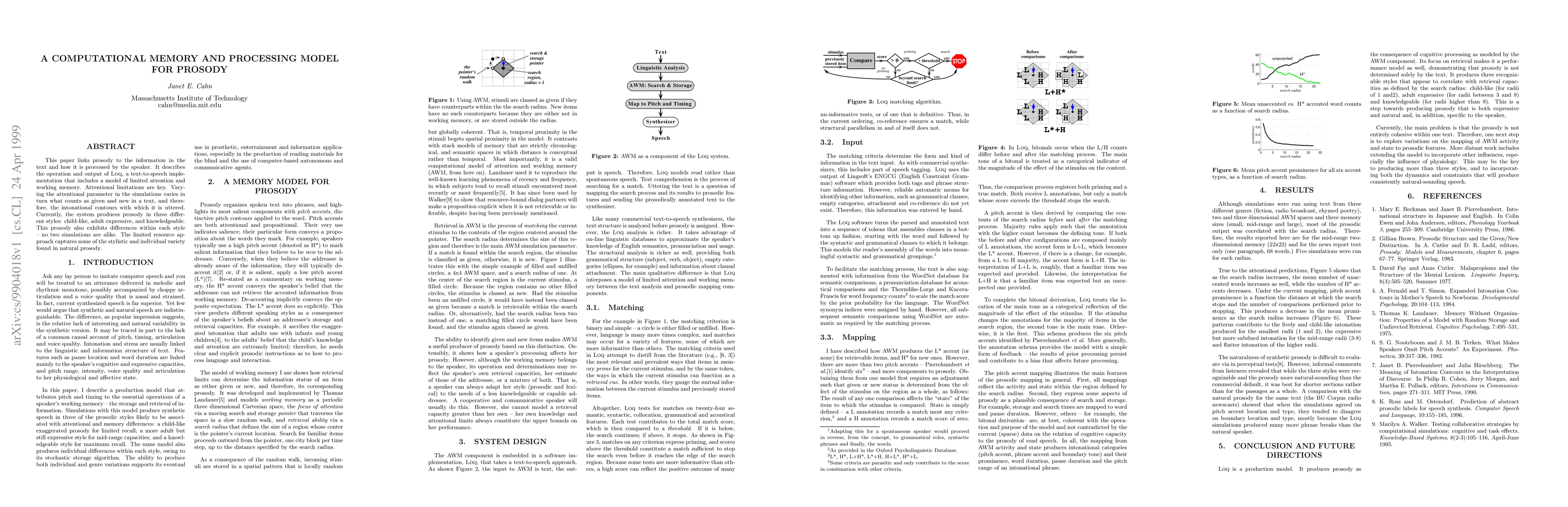 Thumbnail for A Computational Memory and Processing Model for Processing for Prosody