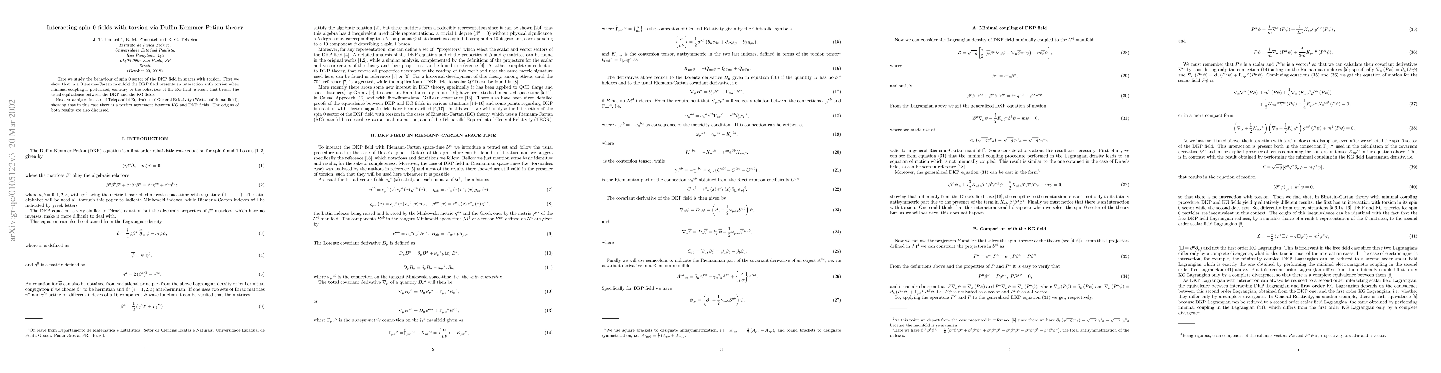 Thumbnail for Interacting spin 0 fields with torsion via Duffin-Kemmer-Petiau theory
