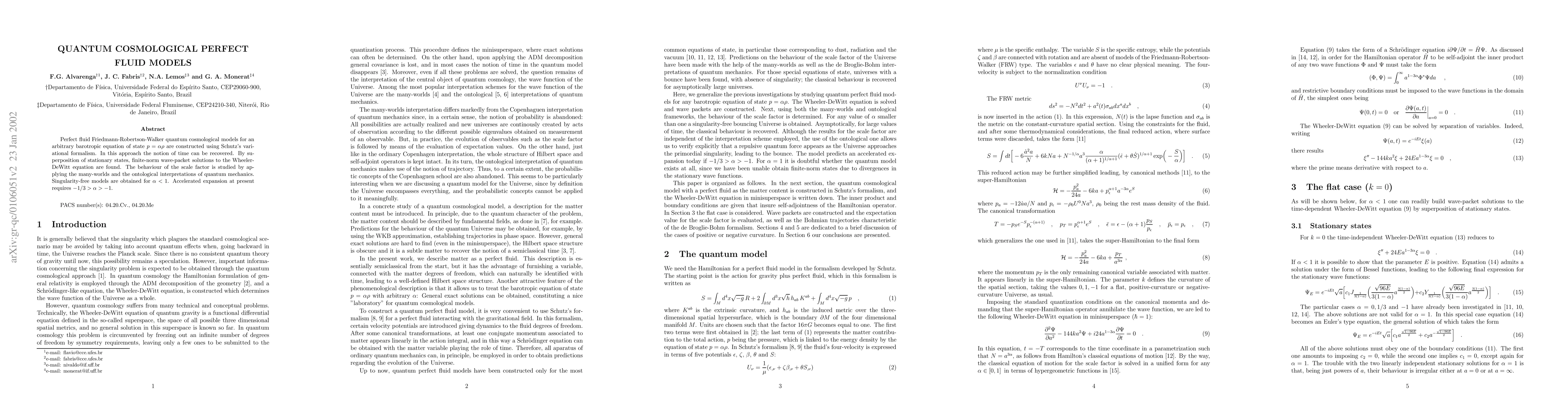 Thumbnail for Quantum cosmological perfect fluid models