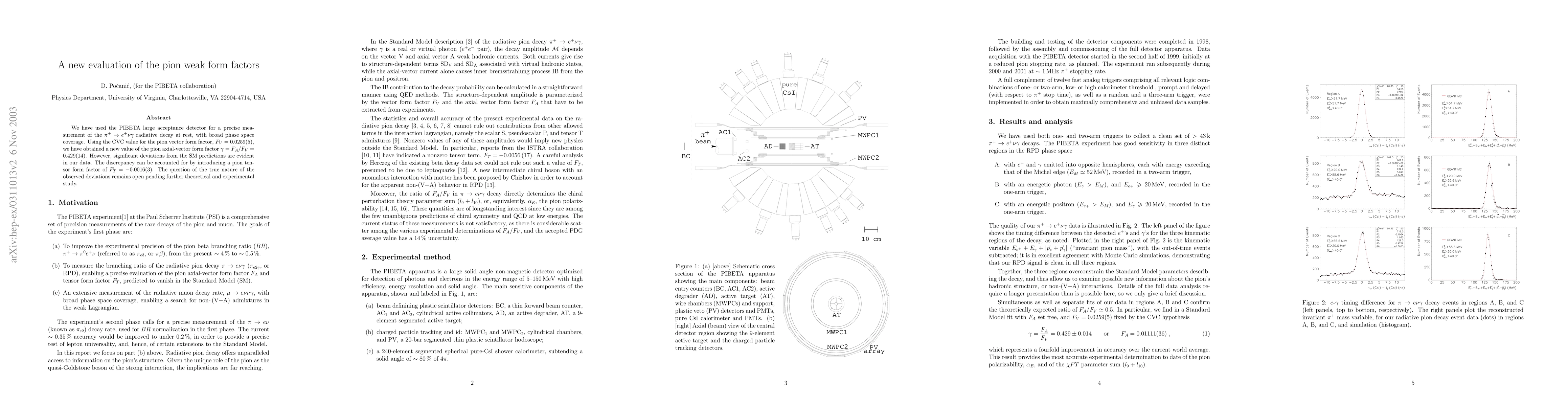 Thumbnail for A new evaluation of the pion weak form factors