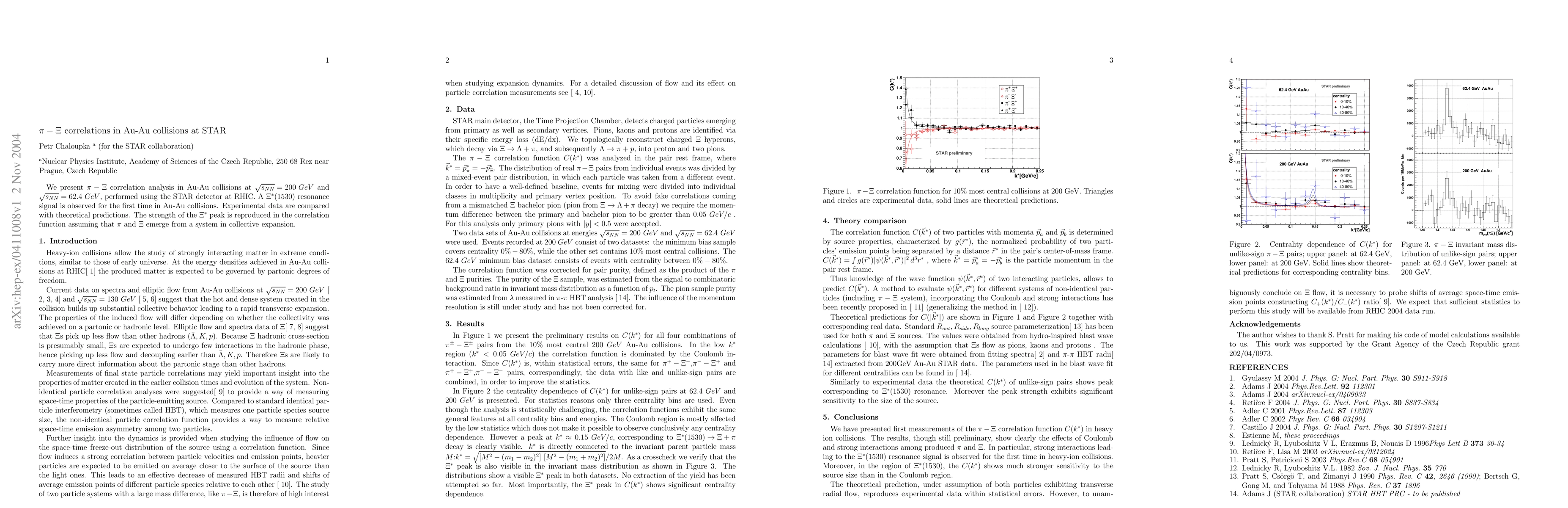 Thumbnail for Pion-Xi correlations in Au-Au collisions at STAR